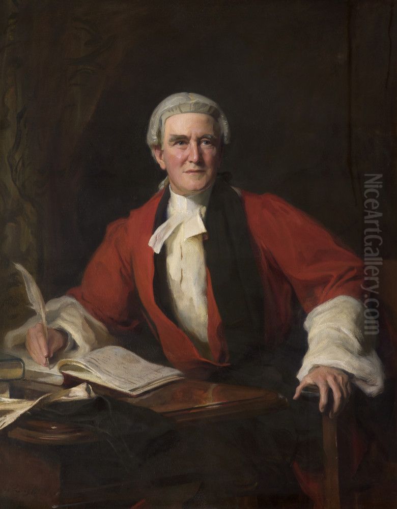 Sir Thomas Gardner Horridge Oil Painting by Philip de Laszlo