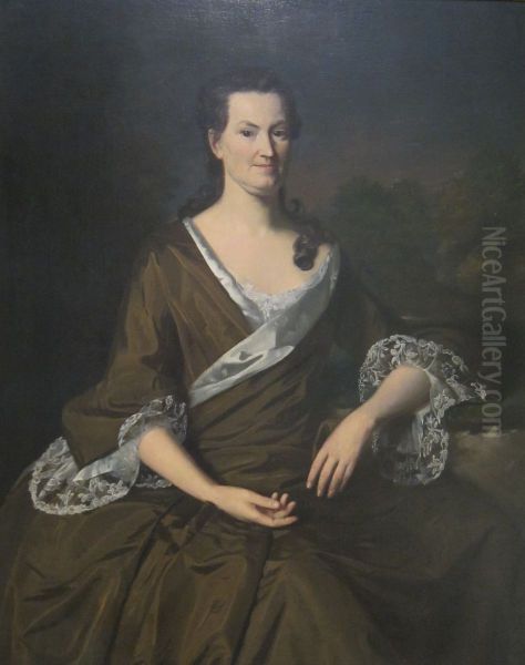 Portrait of Mrs. Thomas Green Oil Painting by John Singleton Copley