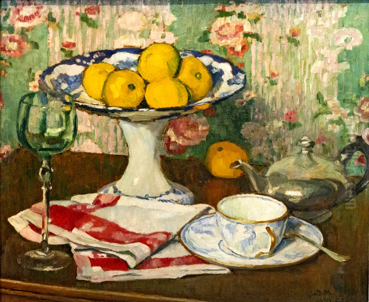 Nature morte Oil Painting by George-Daniel de Monfreid