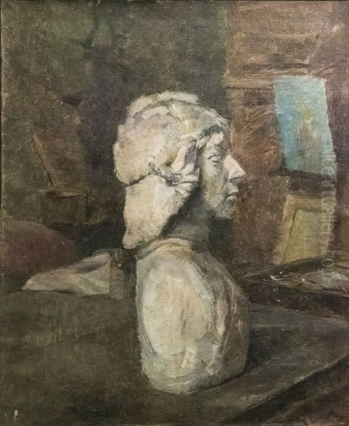 Study from plaster Oil Painting by Henri De Toulouse-Lautrec