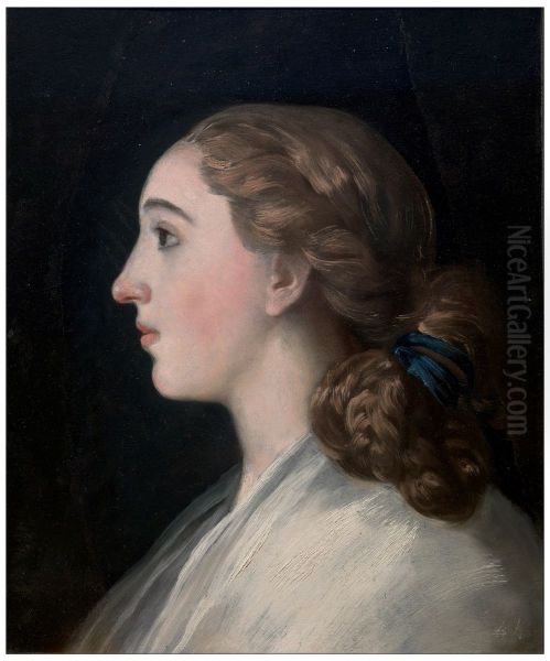 Portrait of Maria Teresa de Vallabriga Oil Painting by Francisco Goya