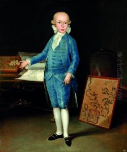 Luis Maria de Borbon y Vallabriga, nino