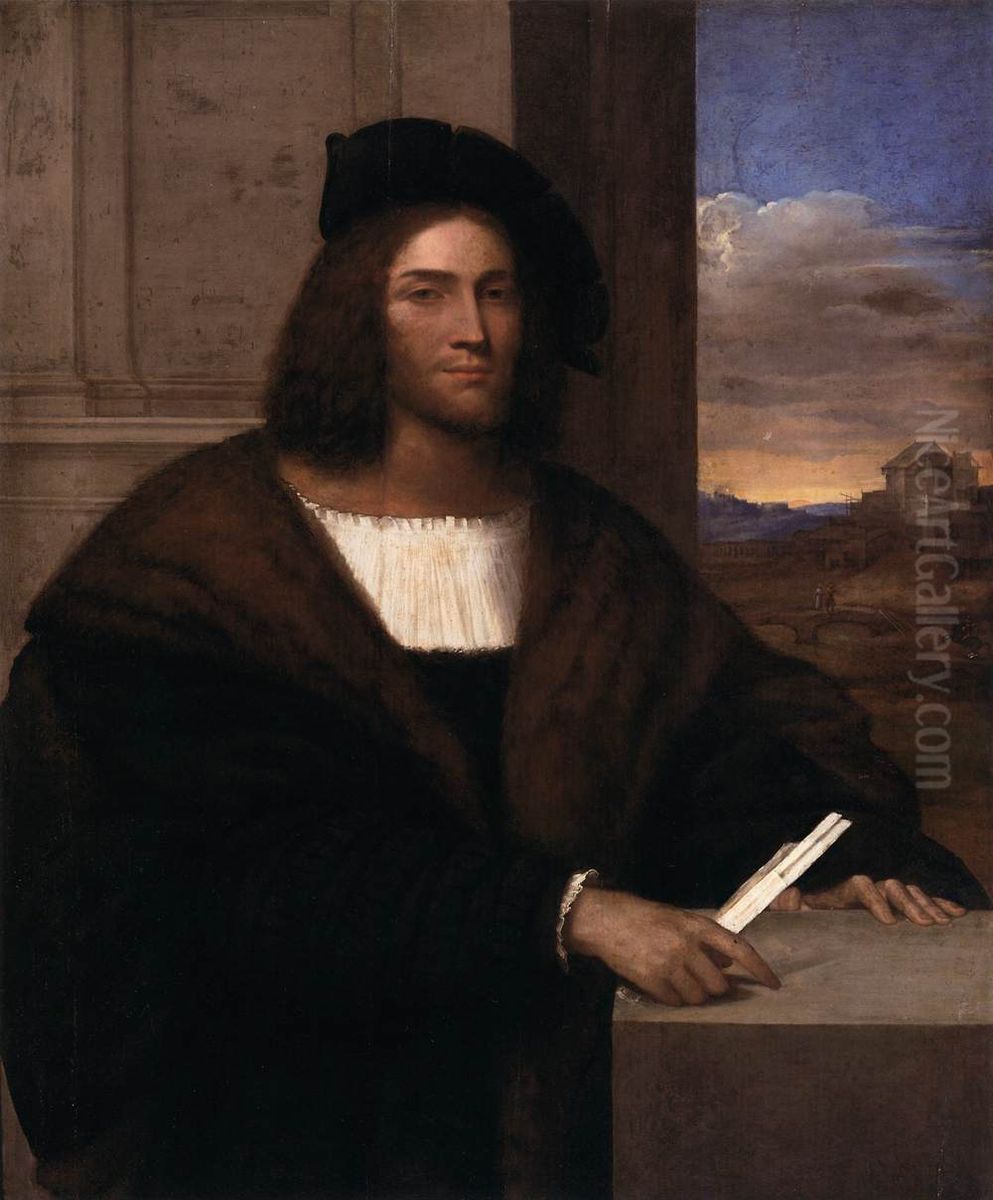 Portrait of a Man Oil Painting by Sebastiano Del Piombo