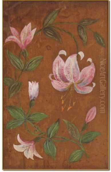 Lilies Oil Painting by Kaʻiulani