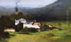 ' Landscape ', known as ' La Maison de Corot in Ville-d'Avray '