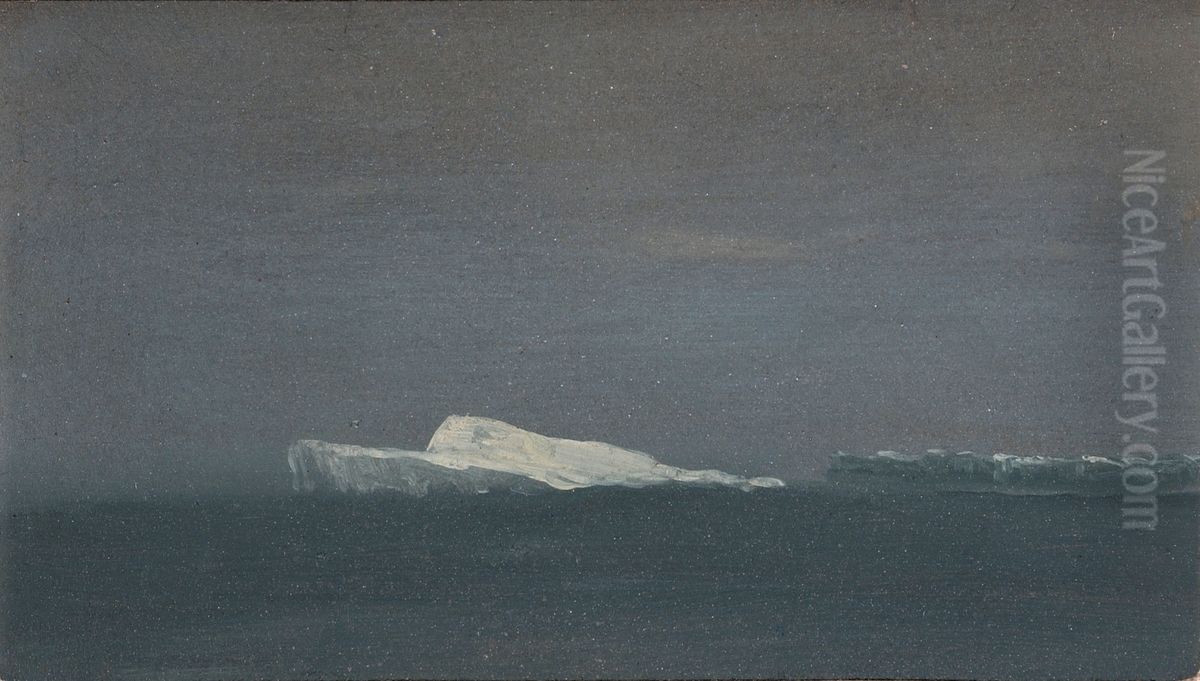 Iceberg Oil Painting by Albert Bierstadt
