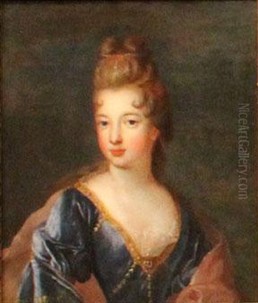 La Dsse. du Maine Oil Painting by Pierre Mignard I