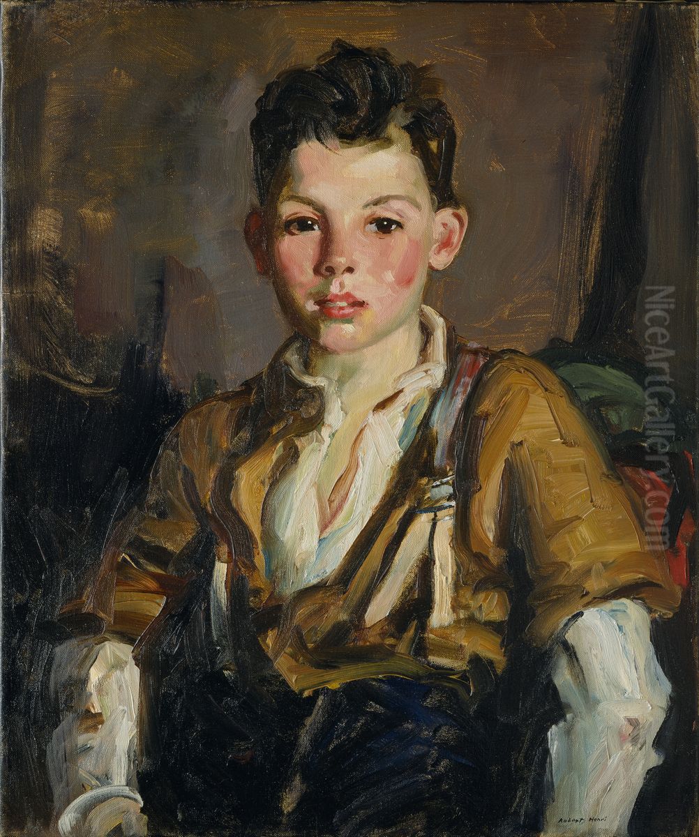 Thomas Cafferty Oil Painting by Robert Henri