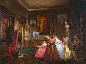 The painter's studio
