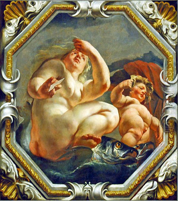 Pisces Oil Painting by Jacob Jordaens