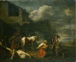 Pillaging after the battle