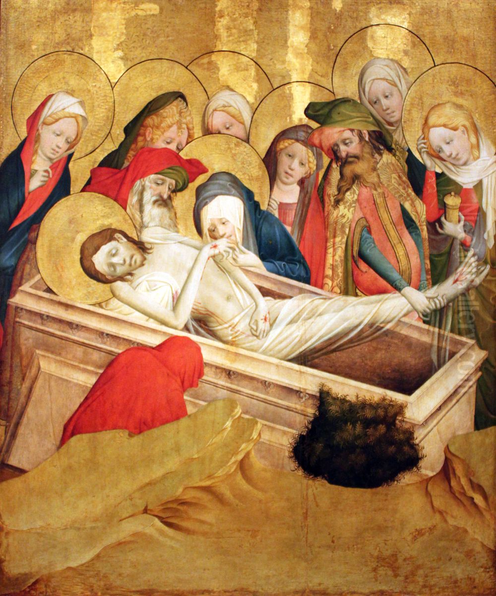 The Entombment Oil Painting by Master Francke