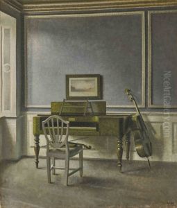 Interior. Musikvaerelset, Strandgade 30