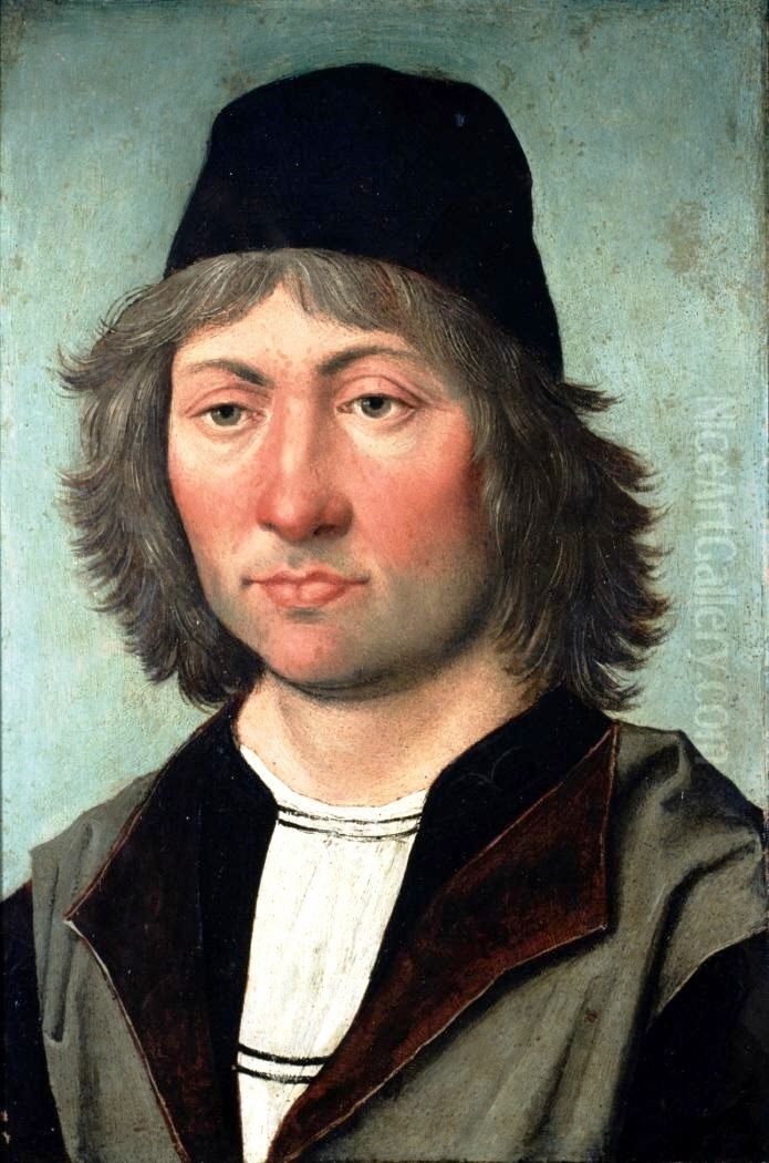 Autorretrato Oil Painting by Pedro Berruguete