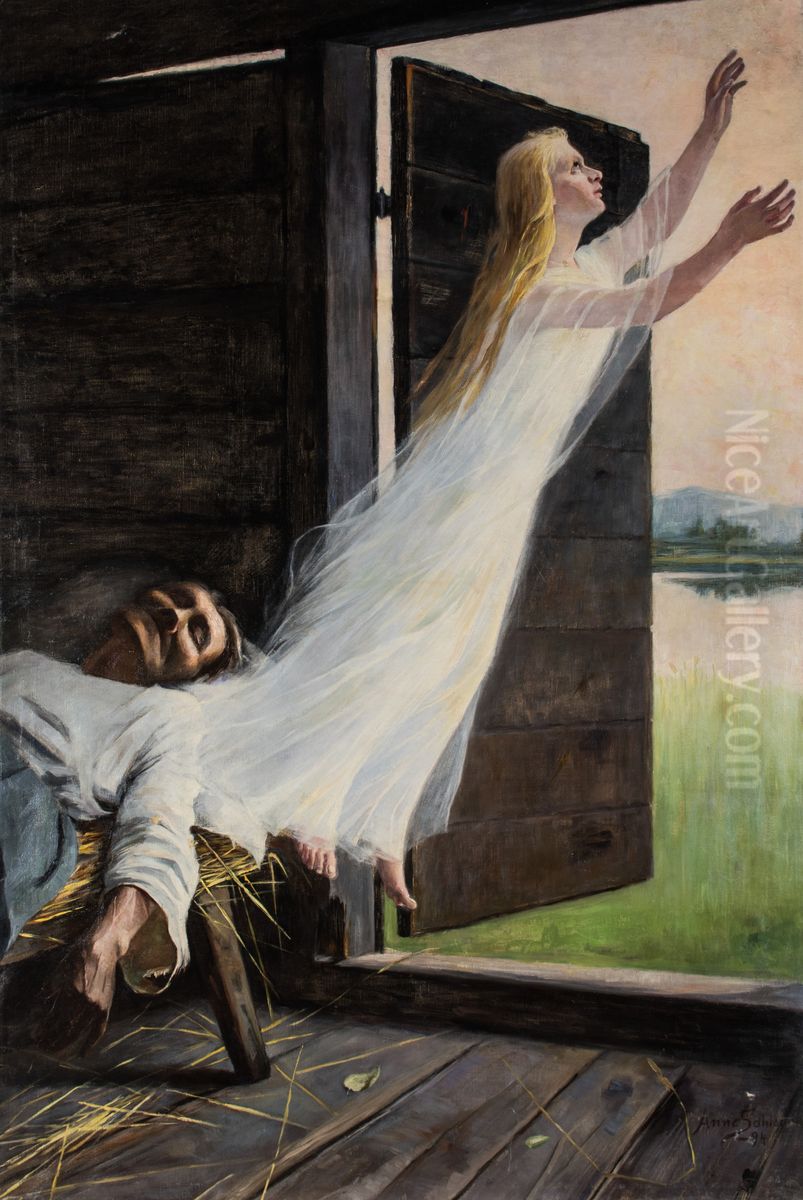 Passage Oil Painting by Anna Sahlsten