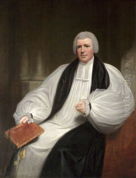George Henry Law (1761-1845), Bishop of Wells (1824-1845) Oil Painting by William Beechey