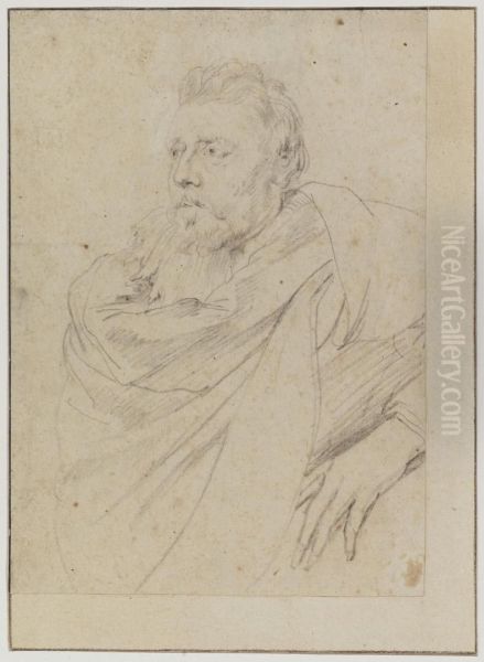 Portrait of Frans Francken II Oil Painting by Sir Anthony Van Dyck