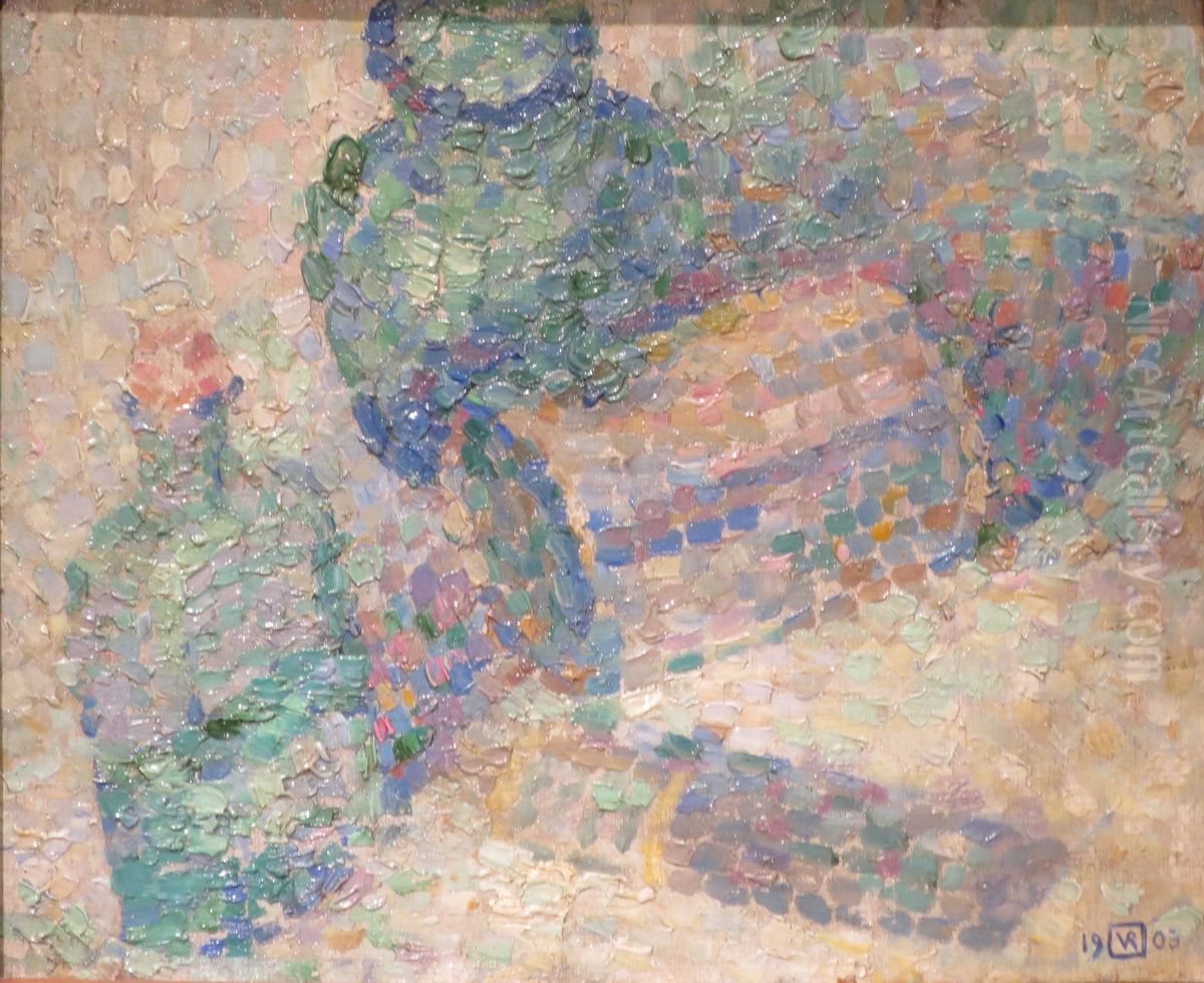 Still Life Oil Painting by Theo van Rysselberghe