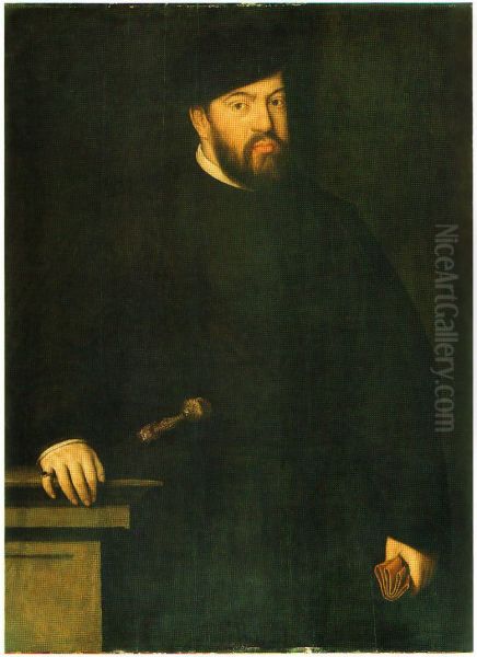 Juan III de Portugal Oil Painting by Antonis Mor
