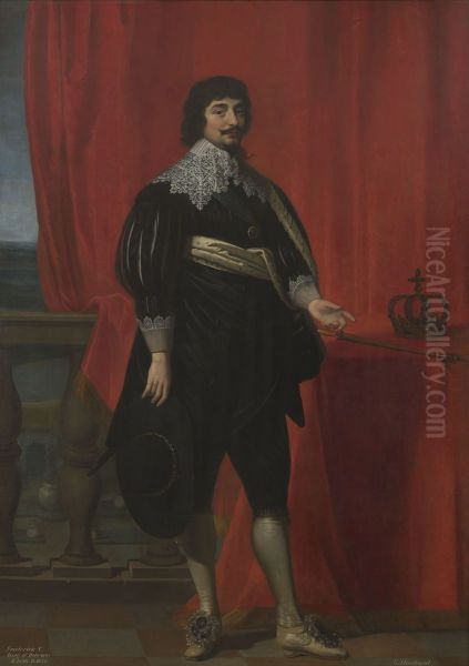 Portrait ofFrederick V, King of Bohemia(1596-1632) Oil Painting by Gerard van Honthorst