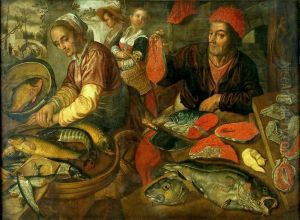 Fish market.