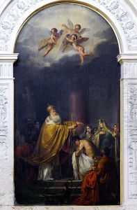 San Silvestro, Venice -Baptism of Constantine