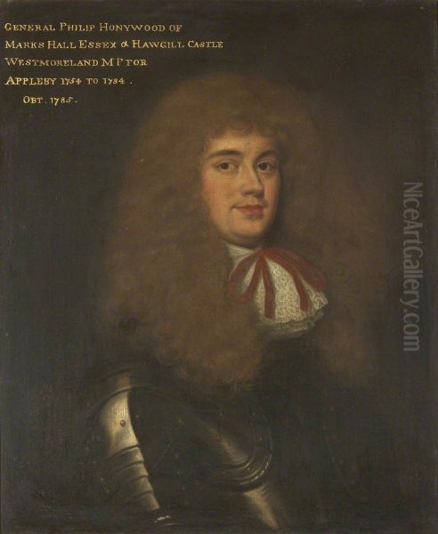 General Philip Honywood (?) Oil Painting by Michael Dahl
