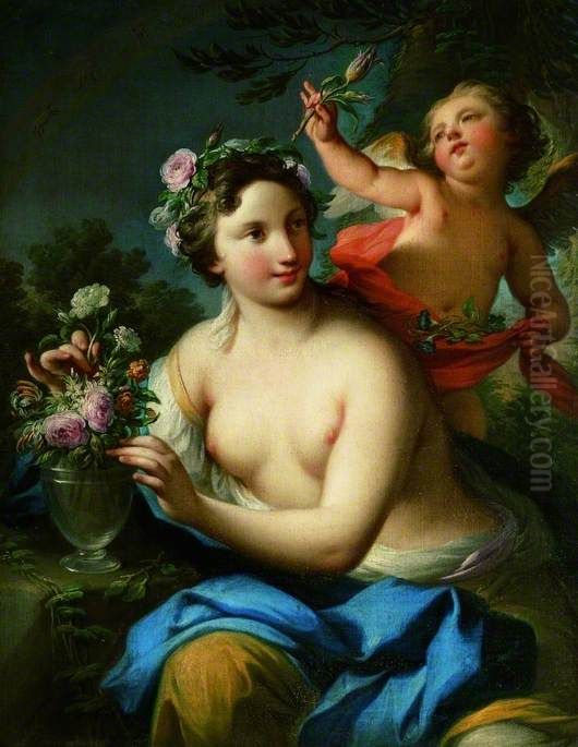 Spring Oil Painting by Andrea Casali