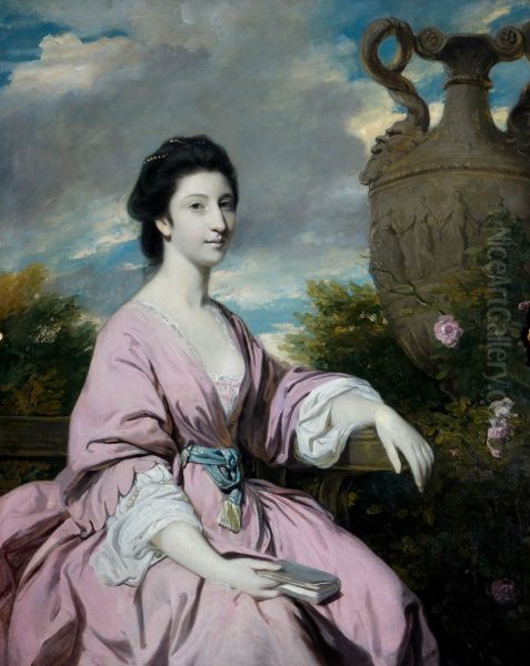 Miss Theodosia Magill (1743-1817), afterwards Countess of Clanwilliam Oil Painting by Joshua Reynolds