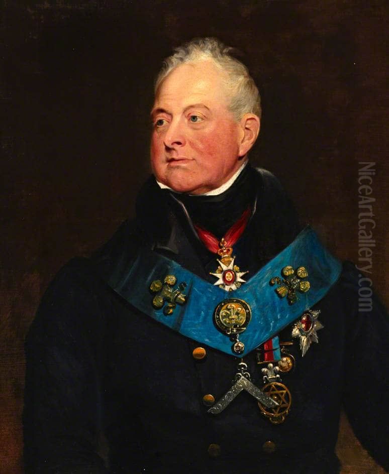 William IV (1765-1837), When Duke of Clarence Oil Painting by James Lonsdale William IV (1765-1837), When Duke of Clarence Oil Painting by James Lonsdale