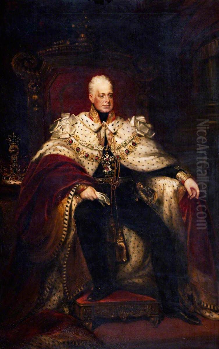 William IV (1765-1837) Oil Painting by William Beechey