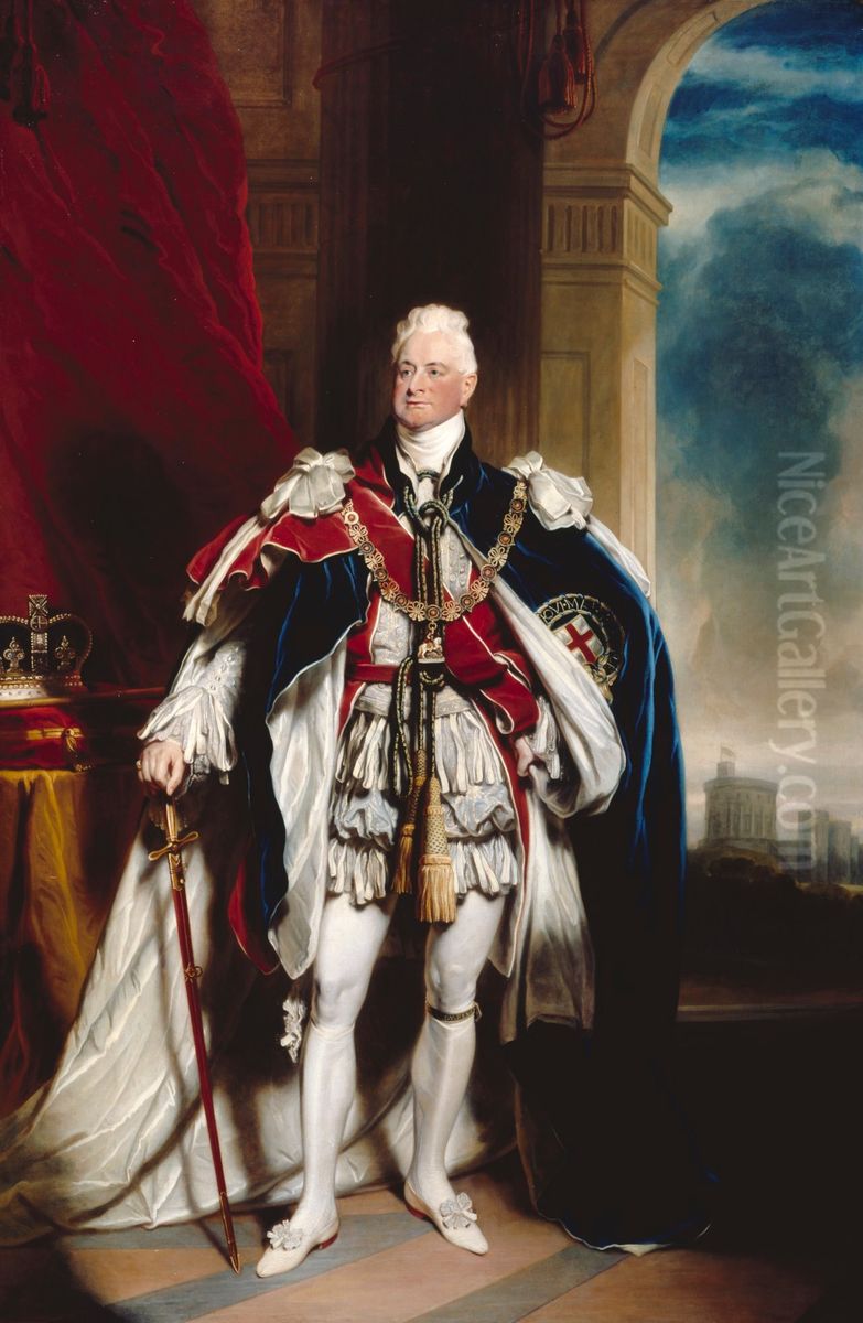 William IV (1765-1837) Oil Painting by Martin Archer Shee