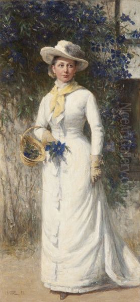 Mrs Macdonald Oil Painting by George, Sir Reid