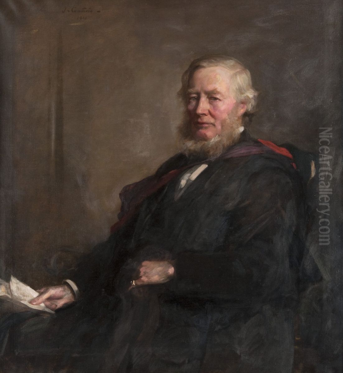 Professor William Jack; (1834-1924) Oil Painting by James Guthrie