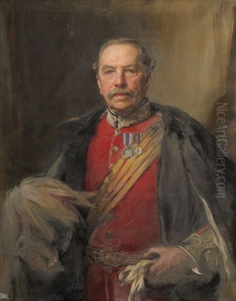 William Cornwallis-West (1835-1917) Oil Painting by Philip de Laszlo