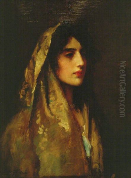 Naomi Oil Painting by Luke Fildes