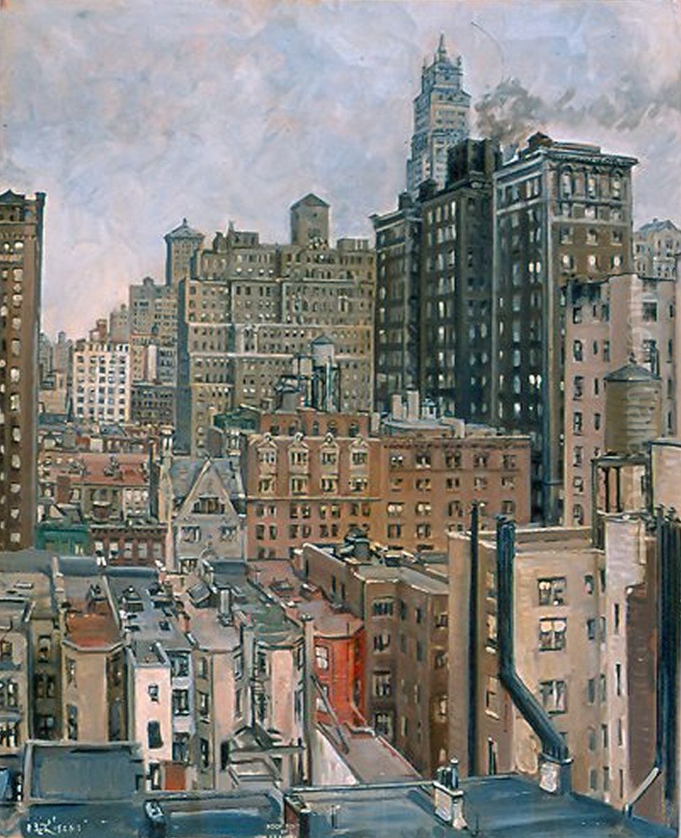 Higher, Higher and Higher Oil Painting by William Bruce Ellis Ranken