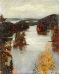 Sketch for Kaukola Ridge at Sunset