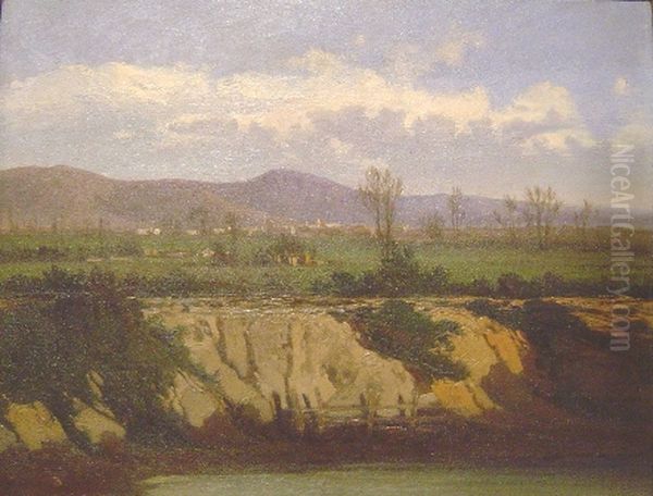 Paisatge Oil Painting by Lluis Rigalt