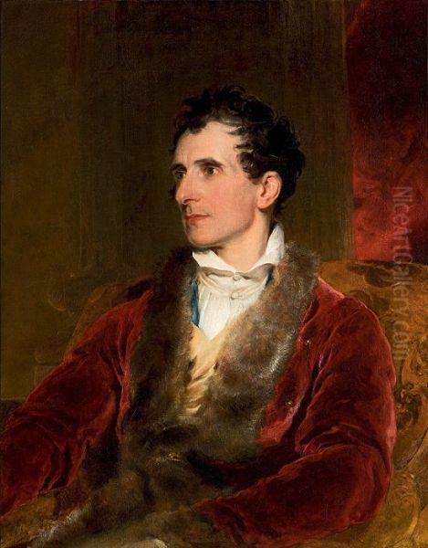Portrait of Canova Oil Painting by Thomas Lawrence