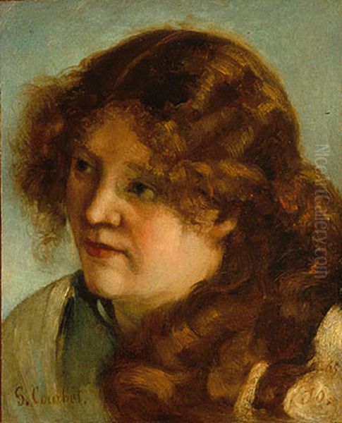 Portrait de Jo Oil Painting by Gustave Courbet