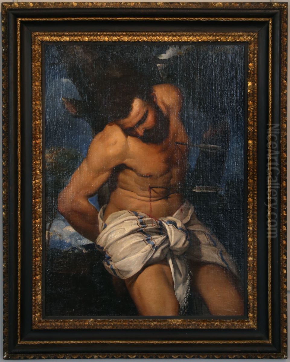 S. Sebastian Oil Painting by Frans Badens