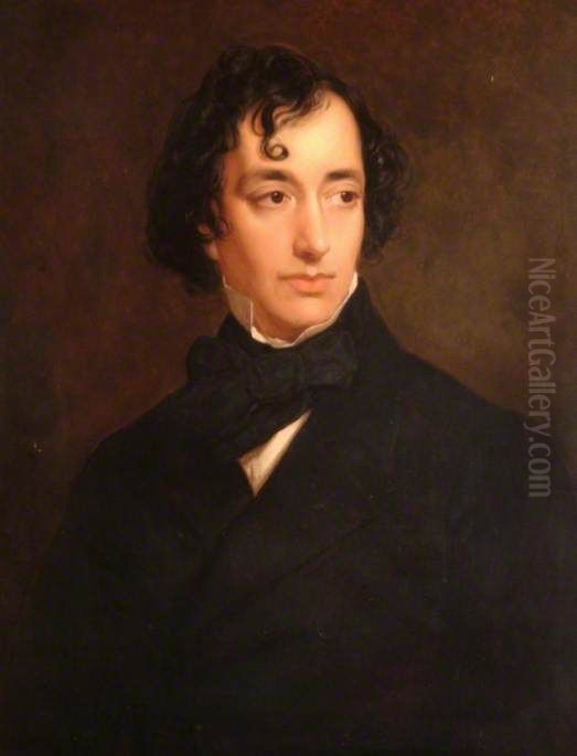 The Right Honourable Benjamin Disraeli (1804-1881), MP Oil Painting by Francis Grant