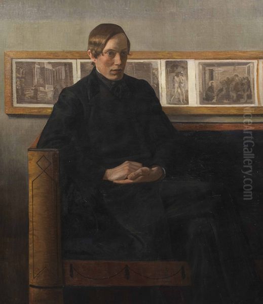 Ludvig_Find_Portraet_af_Thorvald_Erichsen_1897_upright.jpg Oil Painting by Ludvig Find