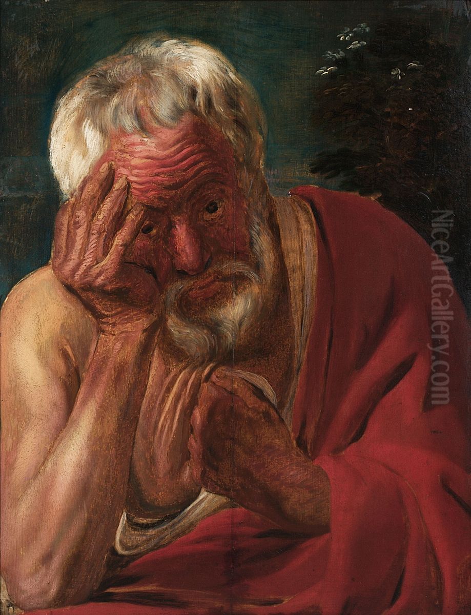 Saint Peter Repentant Oil Painting by Jacob Jordaens