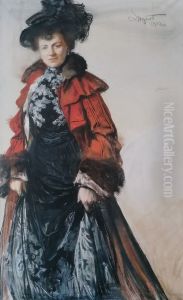 Portrait of actress Idalia Pawlikowska