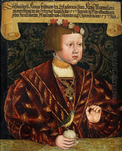 Portrait of Archduke Maximilian Oil Painting by Jakob Seisenegger