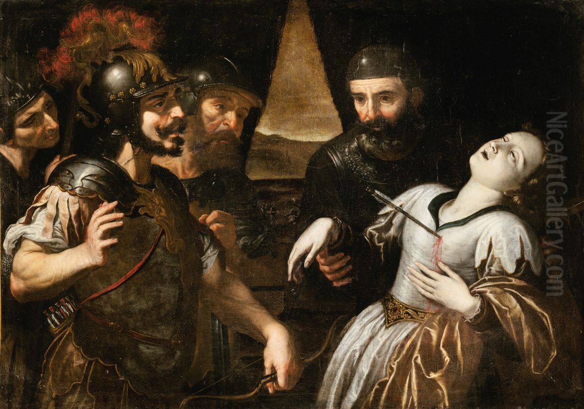 The Martyrdom of Saint Ursula Oil Painting by Louis Finson