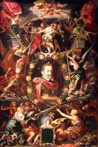 Allegory on the reign of Emperor Matthias (1557-1619)