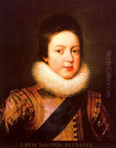 Louis XIII as Dauphin Oil Painting by Frans Pourbus the younger
